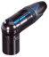 NEUTRIK NC3MRX-BAG 3 pole right angle XLR male cable connector, Black housing & Silver contacts